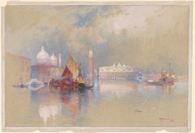 View of Venice by Thomas Moran