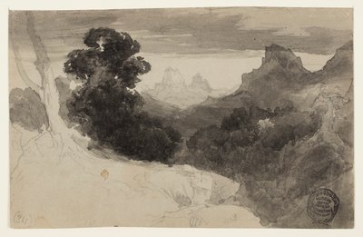 View of the Tetons, Wyoming by Thomas Moran
