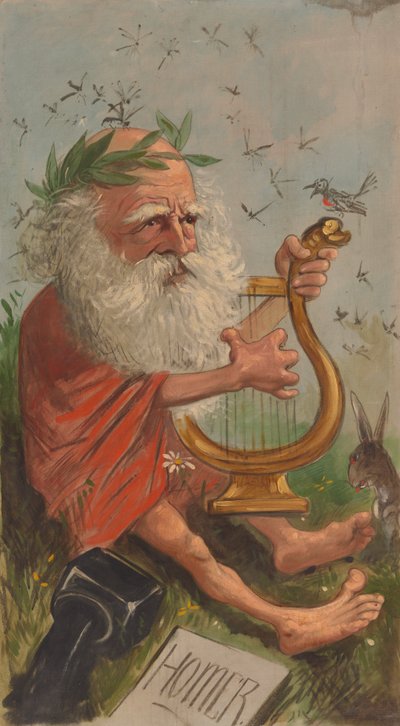 William Cullen Bryant, 1866 by Thomas Nast