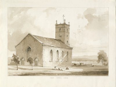(Lower) Gornal Church by Thomas Peploe Wood