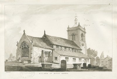 Betley Church by Thomas Peploe Wood