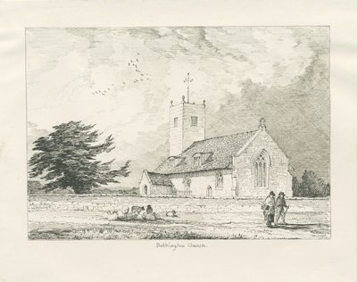 Bobbington Church by Thomas Peploe Wood