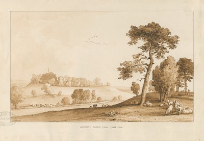 Chartley Castle by Thomas Peploe Wood