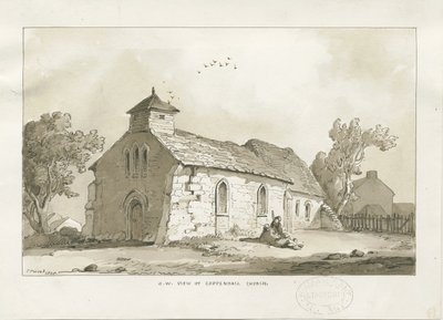 Coppenhall Church by Thomas Peploe Wood