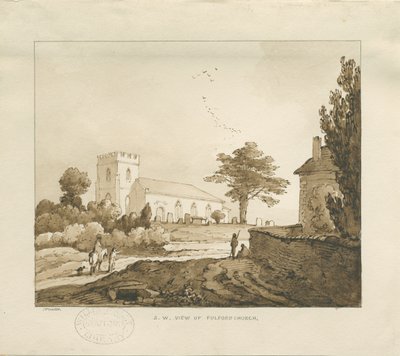 Fulford Church by Thomas Peploe Wood