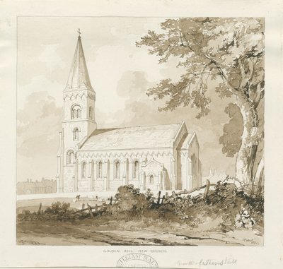 Golden Hill Church by Thomas Peploe Wood