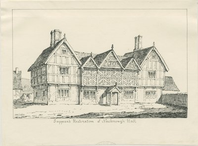 Newborough Hall by Thomas Peploe Wood