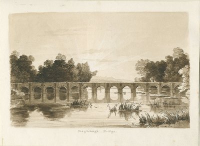 Shugborough Bridge by Thomas Peploe Wood