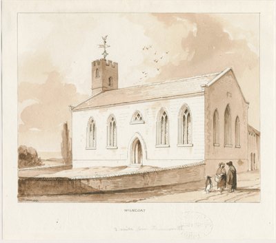 Wilnecote Church by Thomas Peploe Wood