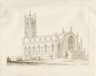 Wordsley Church by Thomas Peploe Wood