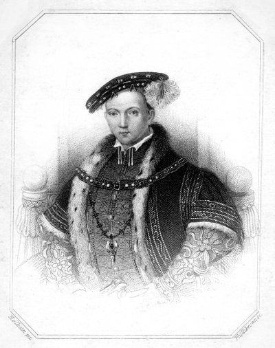 Edward VI, King of England by Thomas Phillibrown