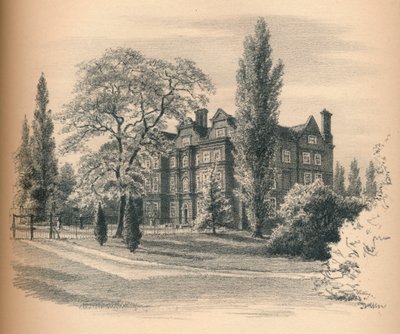 Exterior of Kew Palace by Thomas Robert Way
