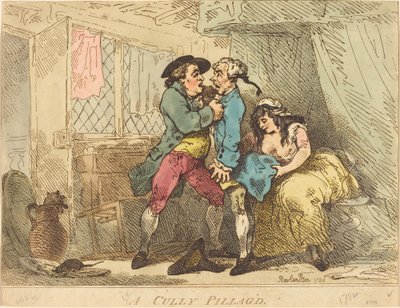 A Cully Pillaged by Thomas Rowlandson