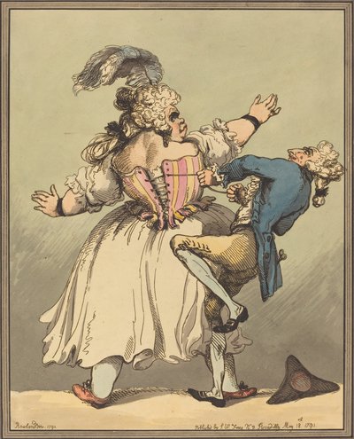 A Little Tighter by Thomas Rowlandson