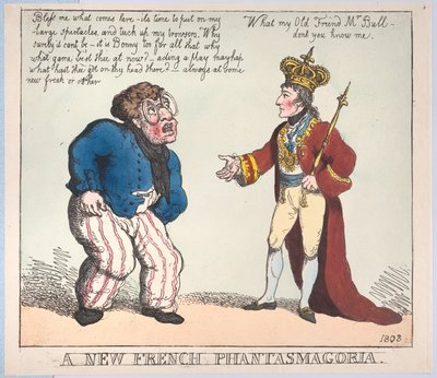 A New French Phantasmagoria, 1803 by Thomas Rowlandson