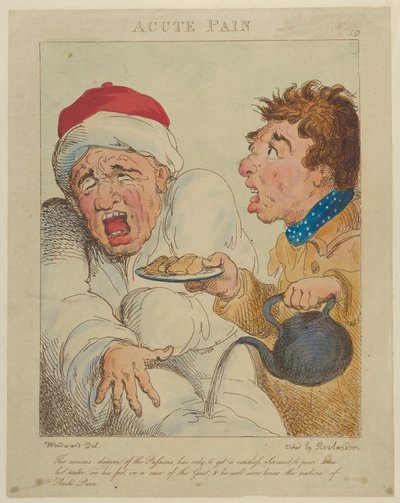 Acute Pain by Thomas Rowlandson