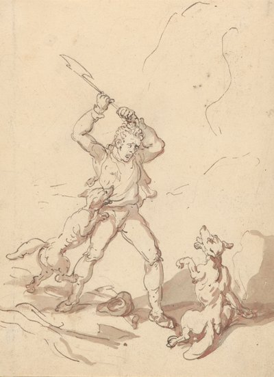 Album Drawing by Thomas Rowlandson