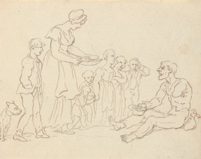 Album Drawing by Thomas Rowlandson