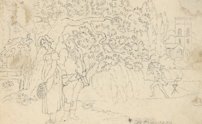 Album Drawing by Thomas Rowlandson