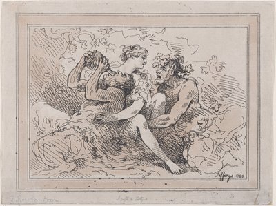Bacchants, 1786 by Thomas Rowlandson