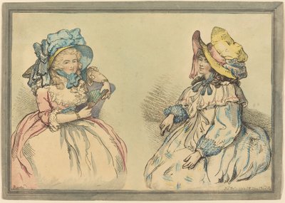Beauties by Thomas Rowlandson