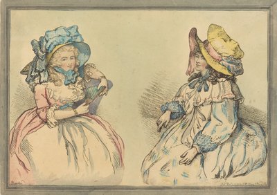 Beauties by Thomas Rowlandson