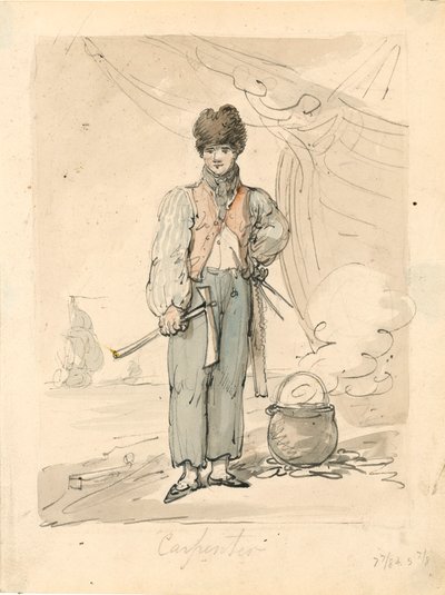 Carpenter by Thomas Rowlandson