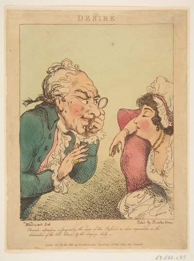 Desire by Thomas Rowlandson