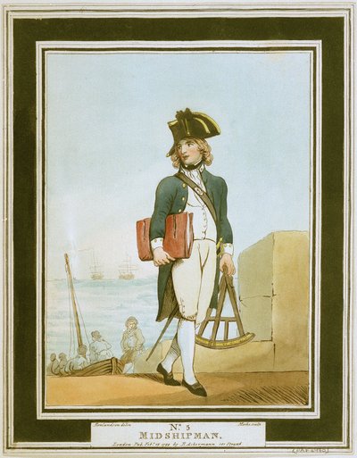 Midshipman by Thomas Rowlandson