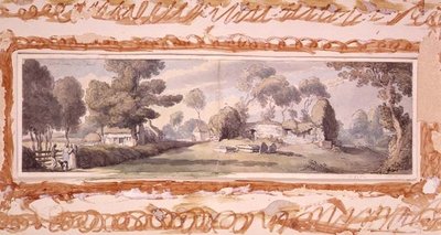 Old Church, Newtown, Isle of Wight by Thomas Rowlandson