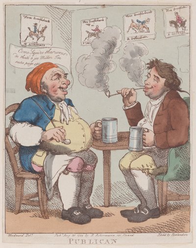 Publican by Thomas Rowlandson