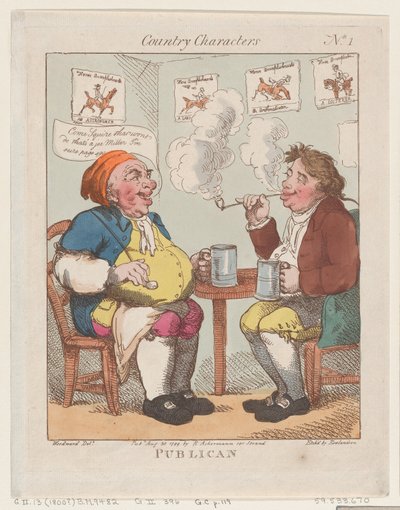 Publican by Thomas Rowlandson