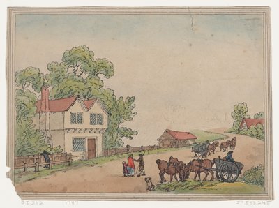 Rustic Sketch by Thomas Rowlandson