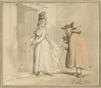 The Courtesan by Thomas Rowlandson