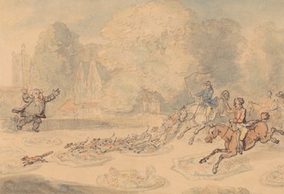 The Enraged Vicar by Thomas Rowlandson