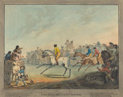 The High-mettled Racer by Thomas Rowlandson
