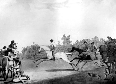 The High Mettled Racer by Thomas Rowlandson