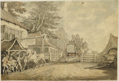 The Post House, c.1778-80 by Thomas Rowlandson