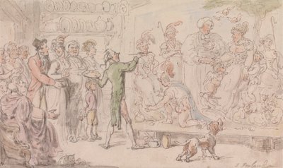The Vicar of Wakefield: The Family Picture by Thomas Rowlandson