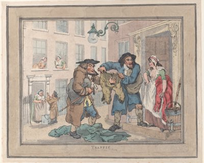Traffic by Thomas Rowlandson
