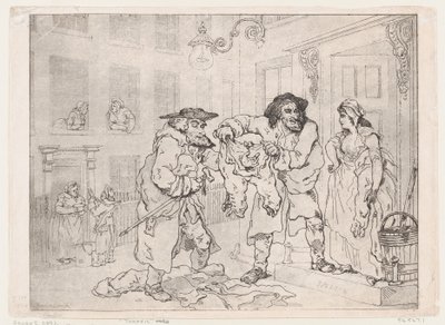 Traffic, 1791 by Thomas Rowlandson