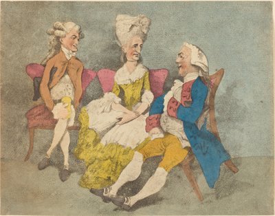 Two Strings to Your Bow by Thomas Rowlandson