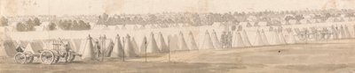 An Encampment in Flanders by Thomas Sandby