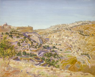View of Jerusalem, 1854 by Thomas Seddon