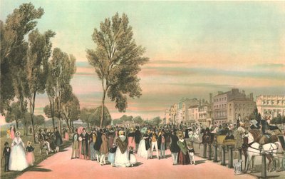 Hyde Park near Grosvenor Gate by Thomas Shotter Boys