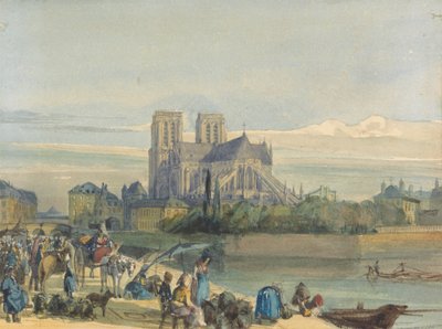 Notre Dame, Paris by Thomas Shotter Boys