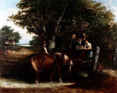 The Watering Place by Thomas Smythe