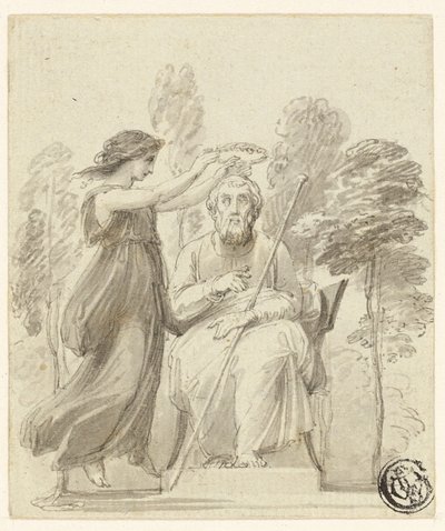 Crowning Homer by Thomas Stothard