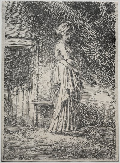 Specimens of Polyautography: The Lost Apple, 1803 by Thomas Stothard