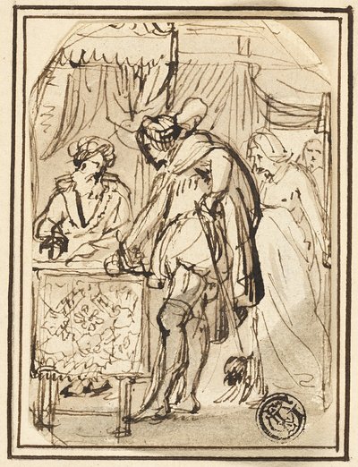 Young Man at Scribe